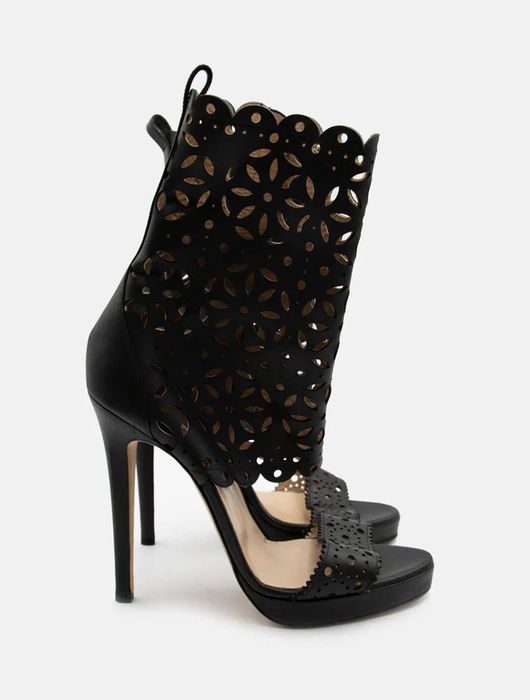 Sandálias de salto alto Oscar de la Renta