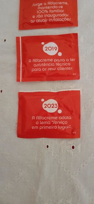 Pacotes Açúcar Buondi-Alfacreme 50 anos
