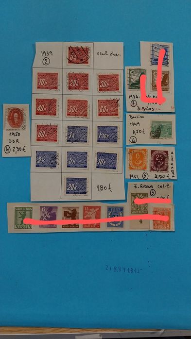 Selos da Alemanha e zonas de ocupação.  1867/1943