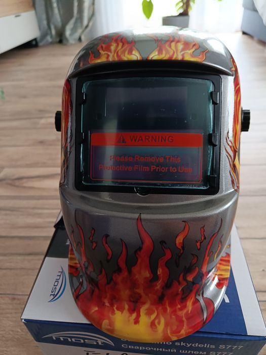 Przyłbica spawalnicza  firmy Most "fire"