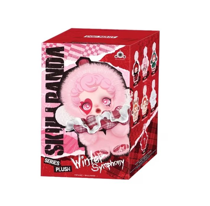 Колекційна фігурка POP MART SKULLPANDA Winter Symphony Series Plush (Blind Box)