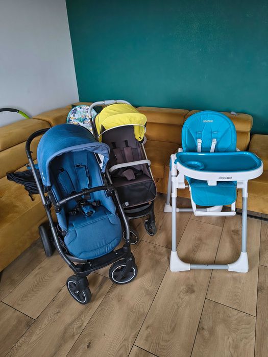 Spacerówka X-lander X-cite bardzo dobry stan adaptery Maxi Cosi