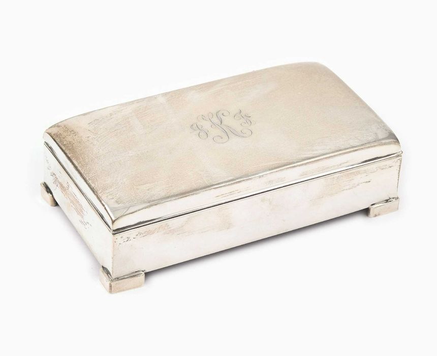 Salva em prata portuguesa