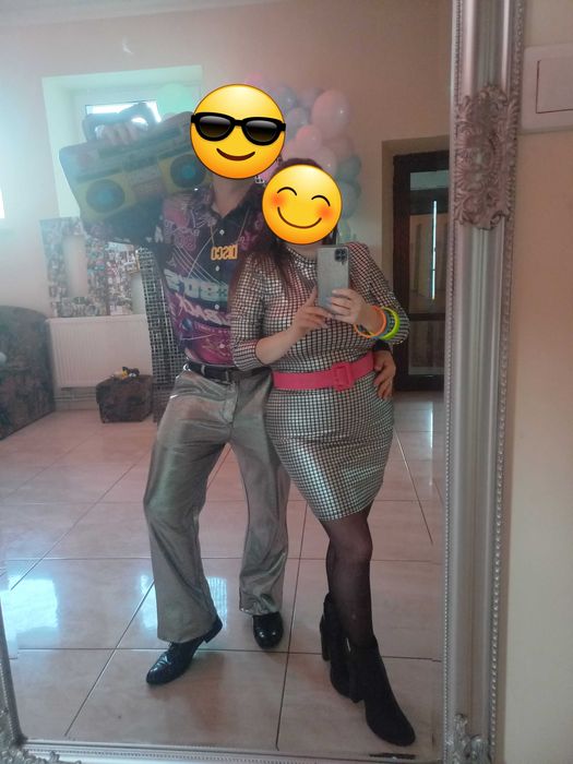 Strój disco lata 80-90