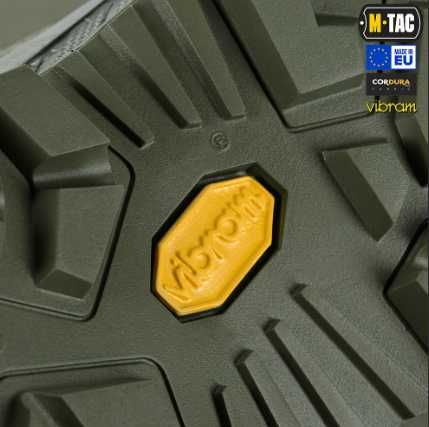 M-Tac черевики тактичні демісезонні Pro Line Black/Ranger Green/Coyote