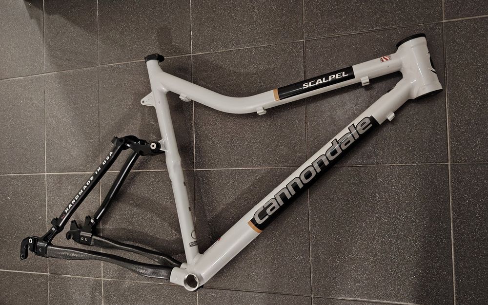 Nowa rama Cannondale Scalpel rozm.L Carbon Unikat Retro MTB