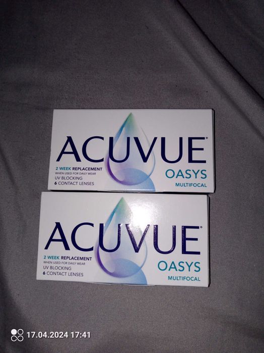Soczewki acuvue -4.5 i -4.25