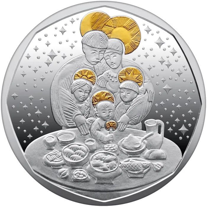 Монета срібна Дух Різдва (c)