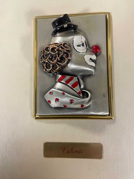 Silver-Laminated Clown Picture Frame64552295750147121