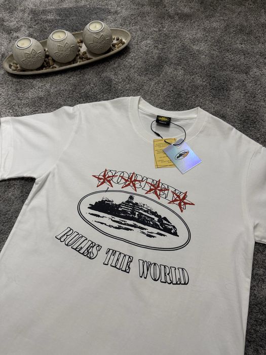 T-shirt Corteiz “Stars” White