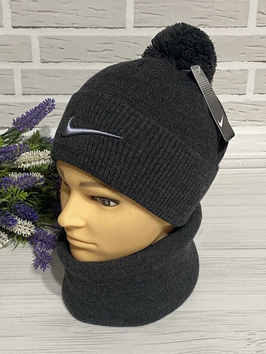 Комплекти на флісі шапка хомут Nike, Adidas, Puma, NY