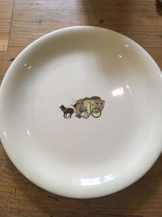 Prato de bolo / servir francês Saline Marin Paris