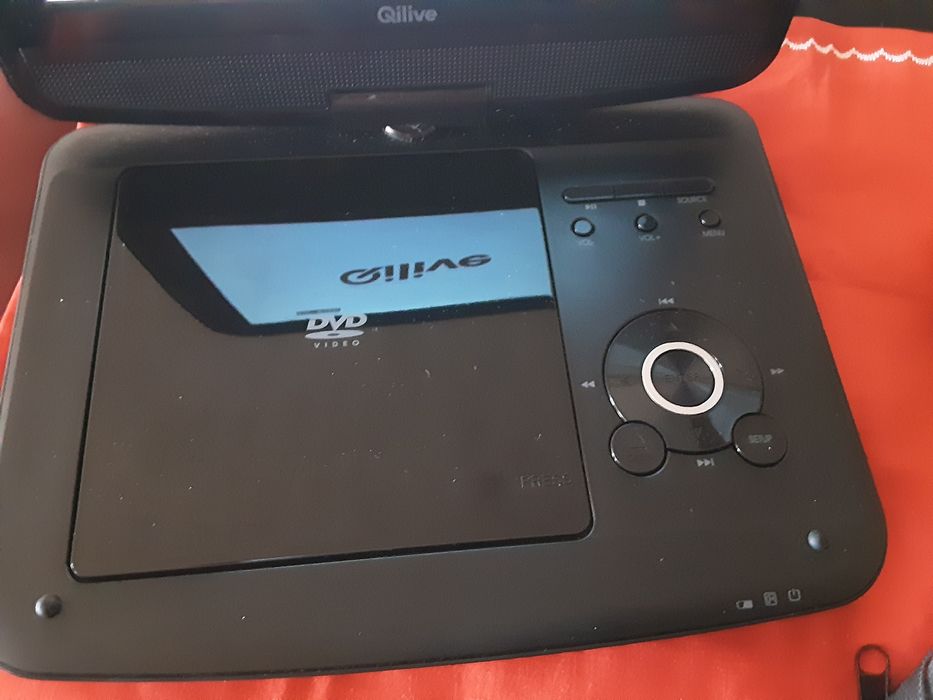 Leitor de DVD portátil qlive