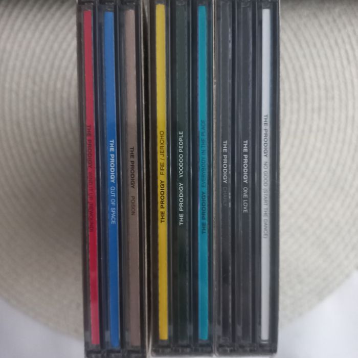 Box Set CD PRODIGY cz.1 cz.2 cz.3 3x3 single - w sumie 9 singli.