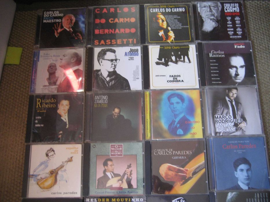 Centenas de CDs de música portuguesa e lusófona (A-C)