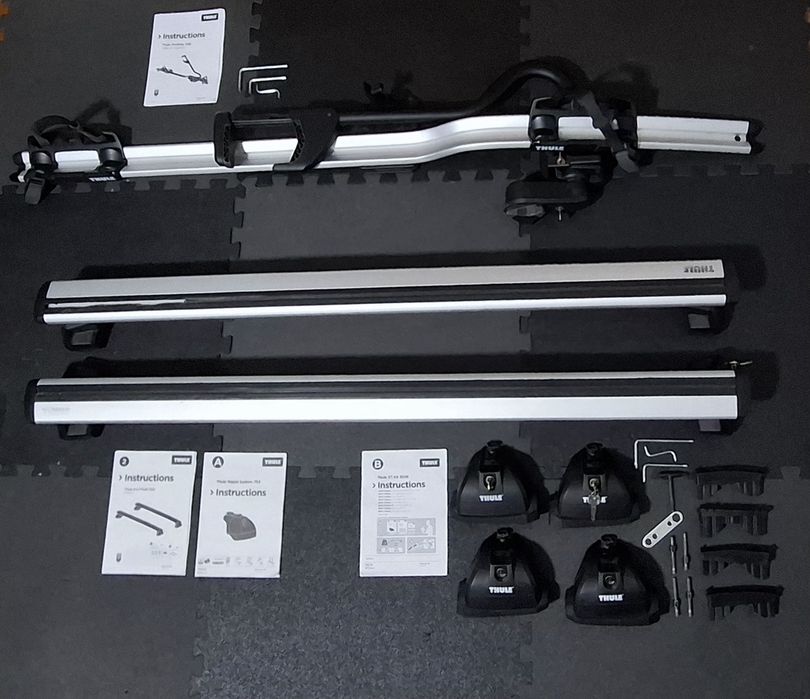 Sistema de barras de tejadilho Thule (Fixpoint + Flush Rail) BMW