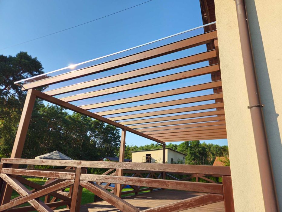 Zadaszenia-Drewno BSH-Aluminium