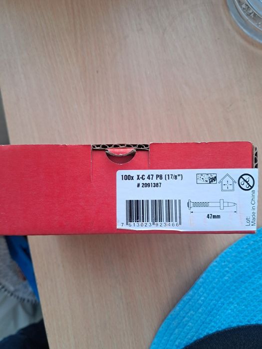 Дюбель цвях hilti