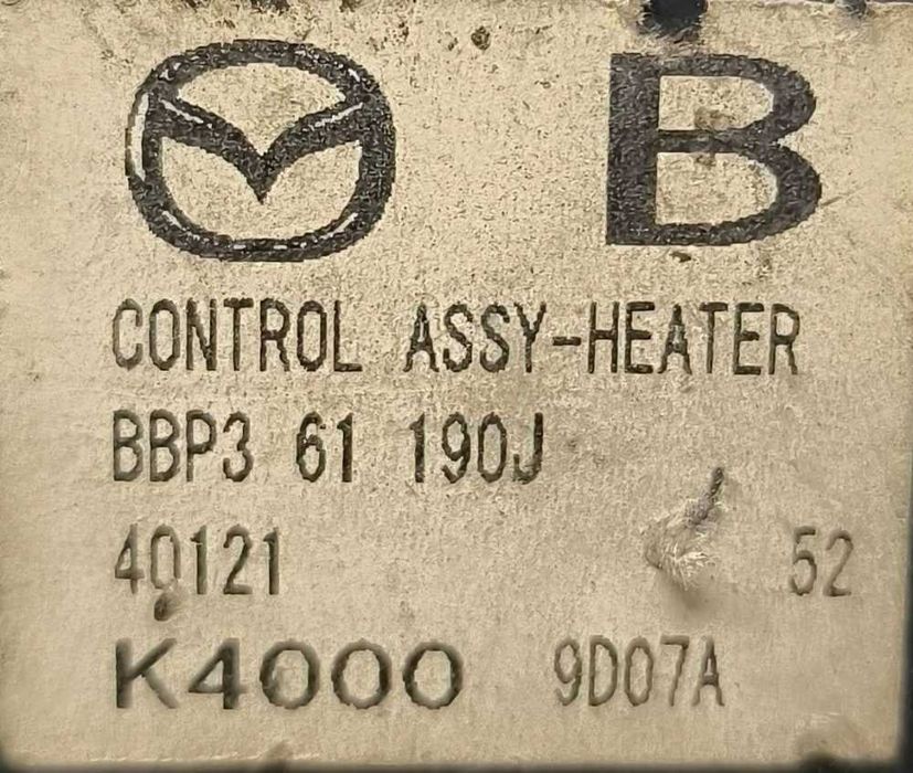 Comando Chauffage / Sofagem BBP361190J - MAZDA 2
