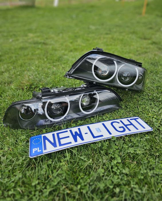 Lampy reflektory po regeneracji e39 bmw