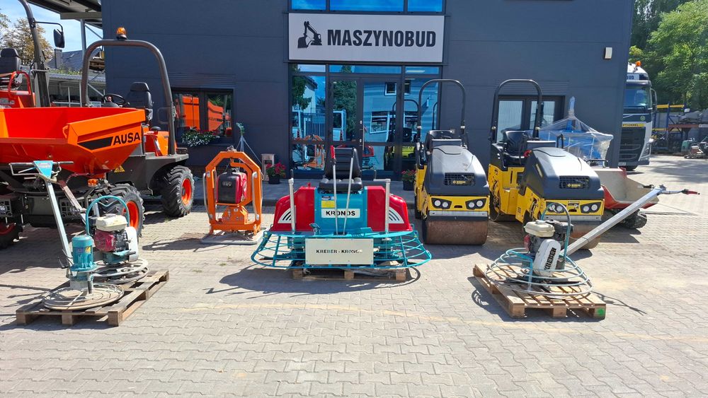 Wynajem zacieraczki do betonu, listwy wibracyjnej WYPOŻYCZALNIA