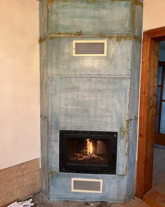 Камін Вклад Монтаж камінів Комплектуючі монтаж каміна топки