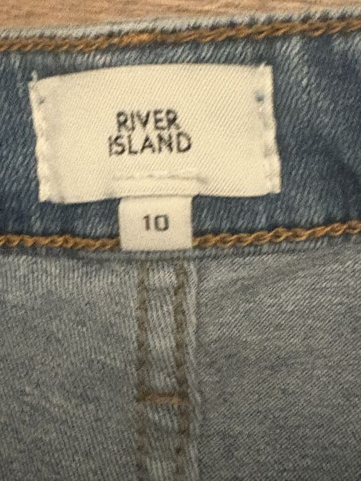 Spodnie rurki wysoki stan River Island 38/M