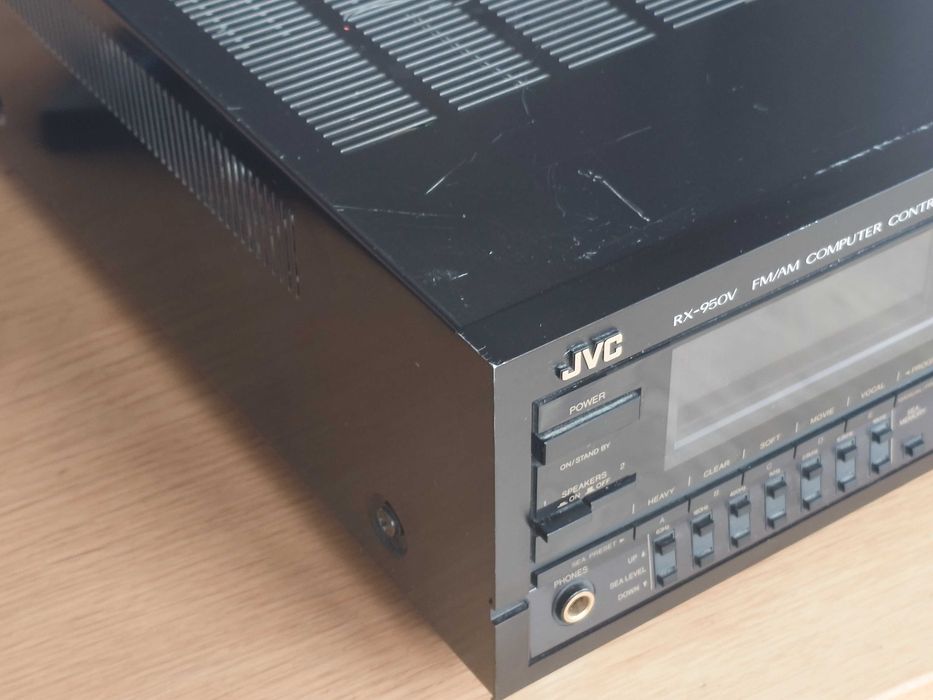 JVC RX-950VBK — amplituner stereo z pilotem, po serwisie