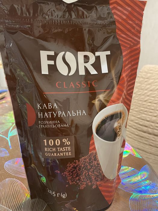 Кава Fort розчинна гранульована