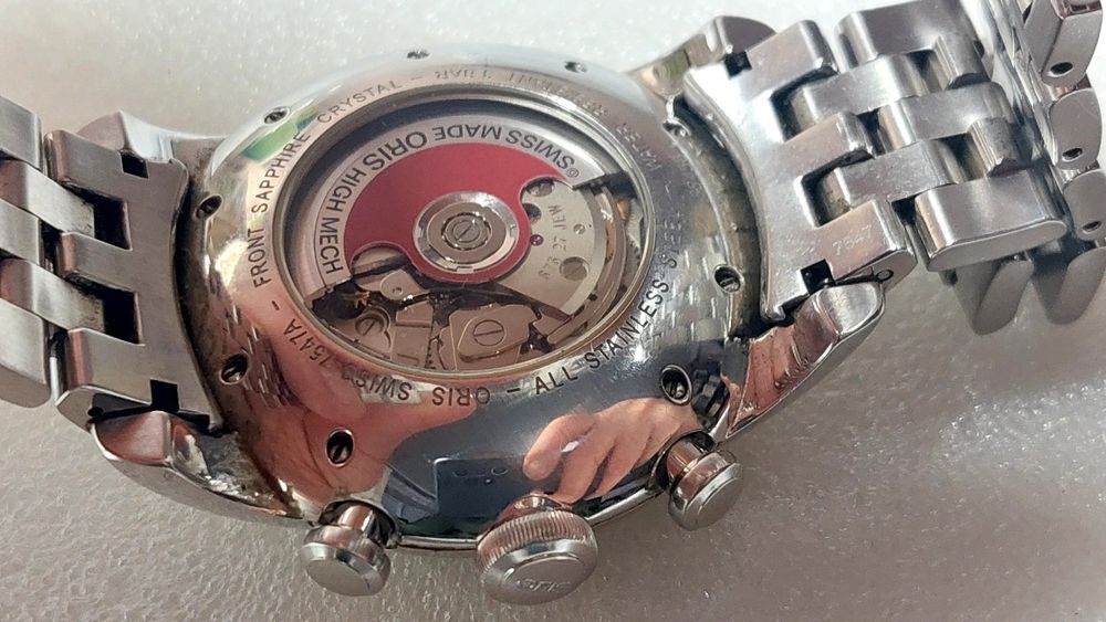 Часы швейцарские механические ORIS 7547A