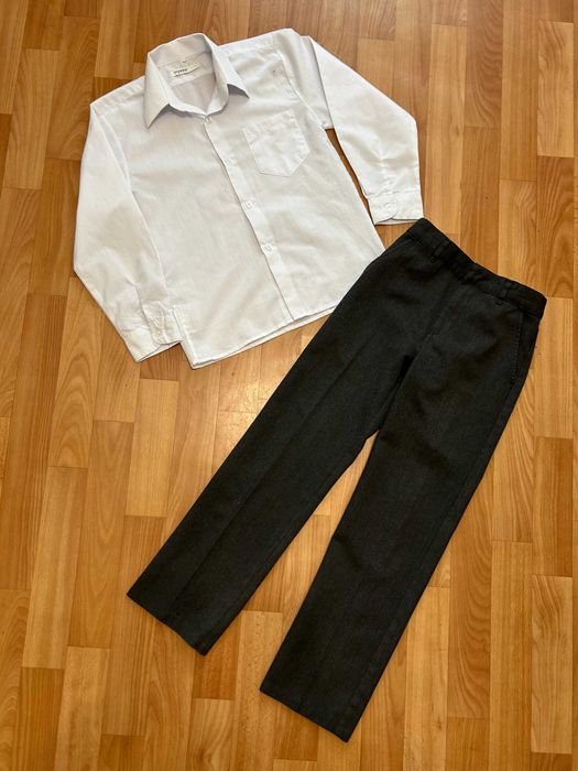 Школьная форма брюки рубашки 7-8-9 -122-128-134 GEORGE TU