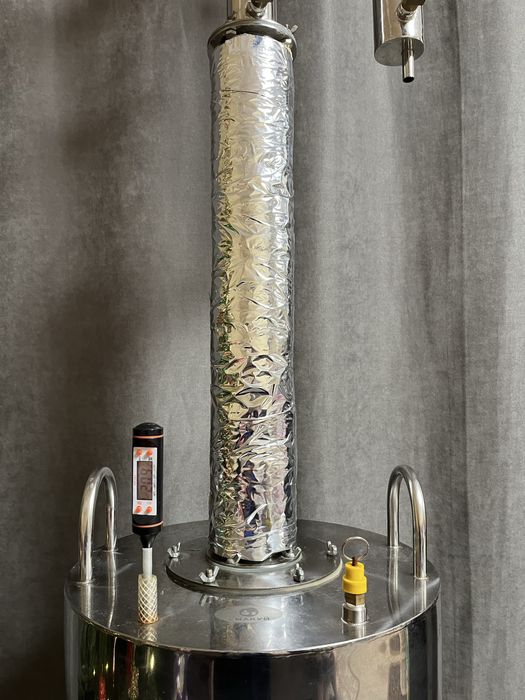 Дистилятор, Бражна колона 2, Ректифікаційна колона, Перегінний куб