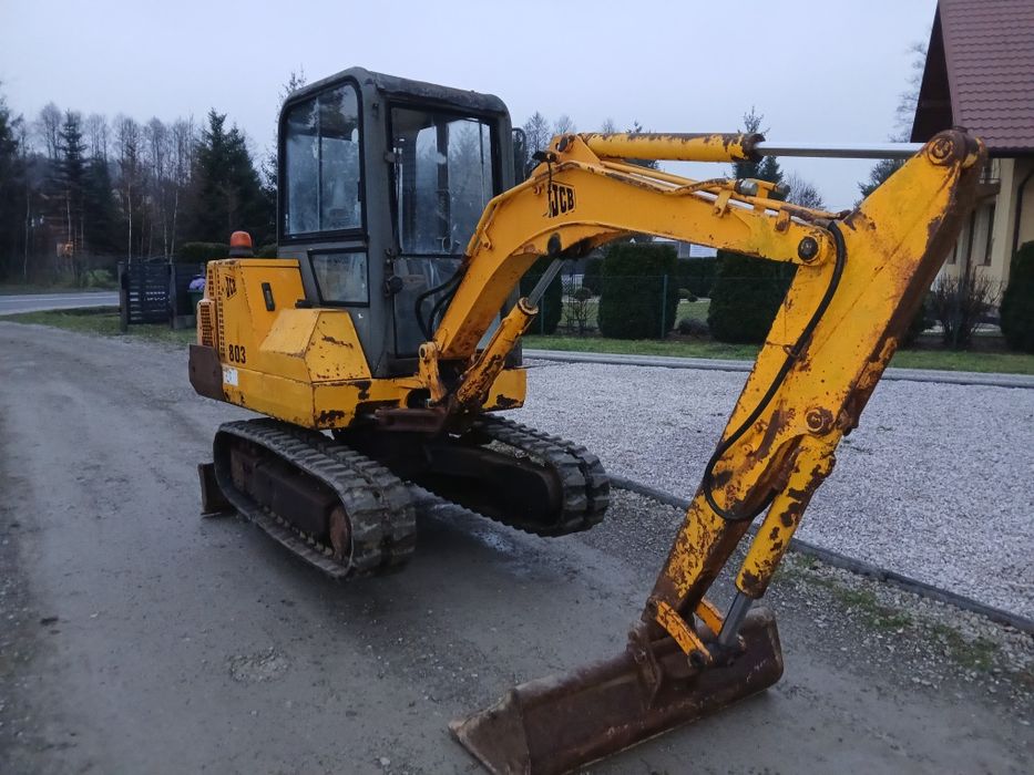 Minikoparka jcb 803 3t