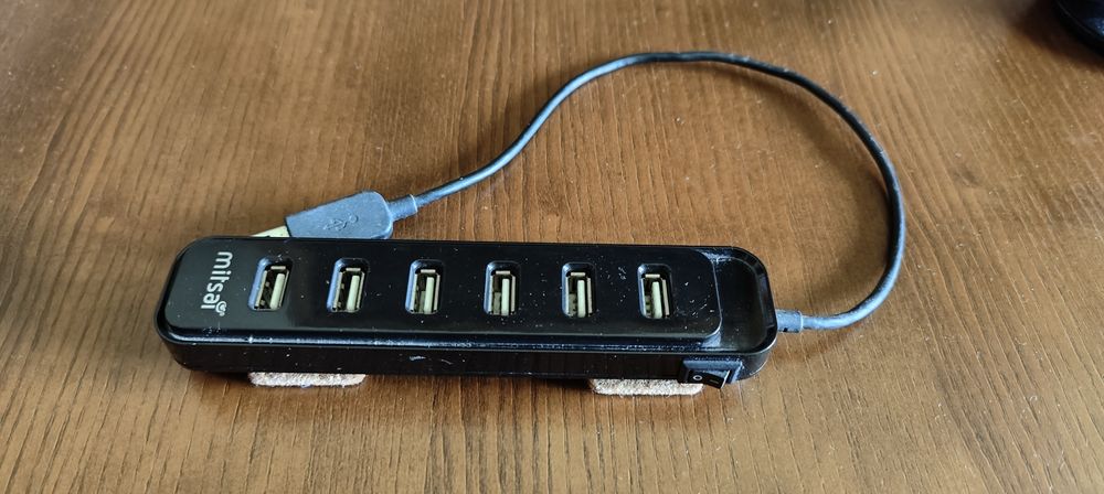 Adaptador USB (até 6 periféricos)