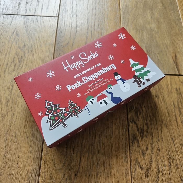 Nowy zestaw świątecznych skarpet Happy Socks 3-pack