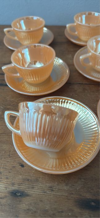 Vintage Fire King Raro Cafe Expresso