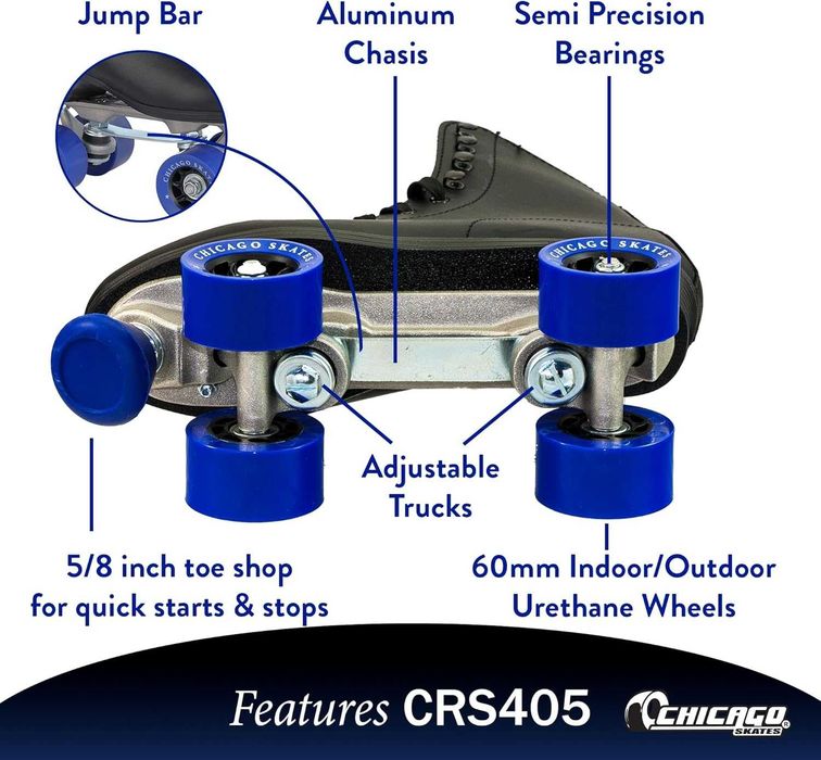 chicago skates wrotki męskie r.43