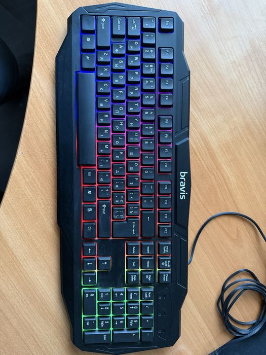 Клавіатура Bravis RGB