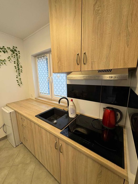 Kawalerka jednoosobowa z łazienką i aneksem kuchennym