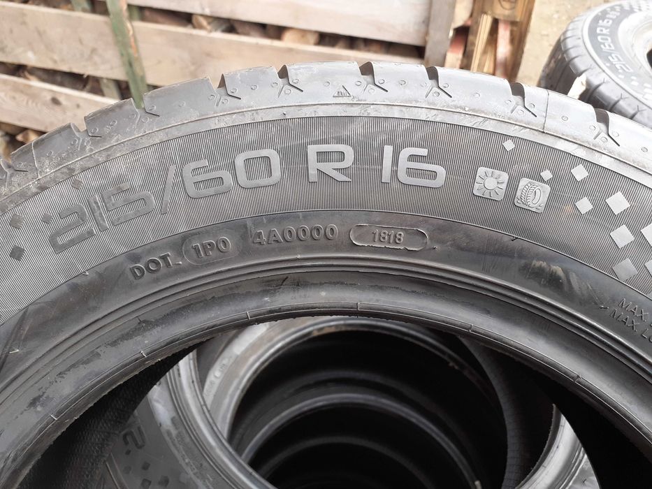 Opony Letnie 215/60 R16 C 103/101T APOLLO UNIROYAL 4 Sztuki NOWE OPONY