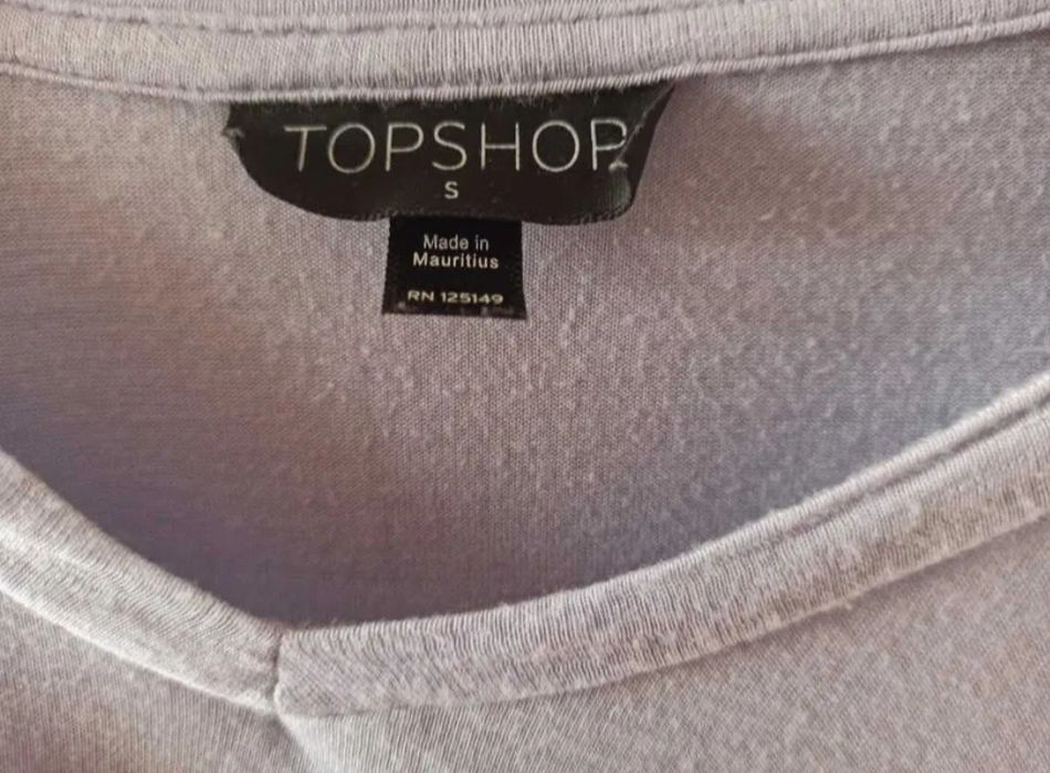 Luźna, lekko prześwitująca bluzka, t-shirt oversize