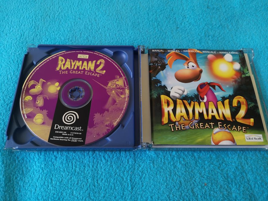 Sega Dremcast gra Rayman 2 ideał ang. PAL