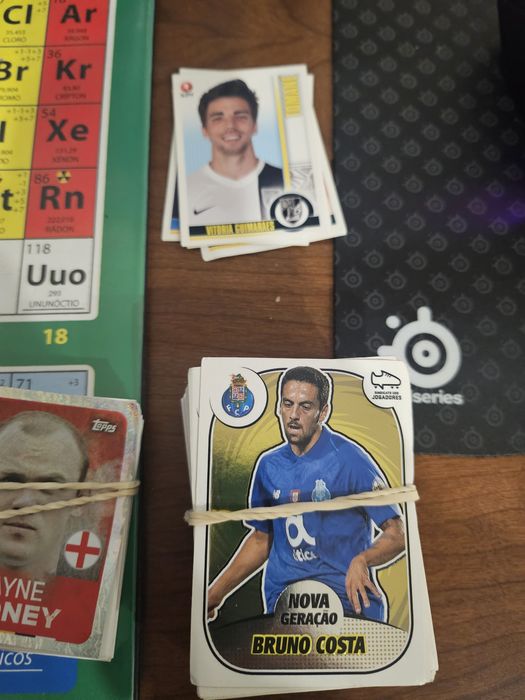 Cromos Futebol Mundial 2018, Euro 2024 e Nacionais