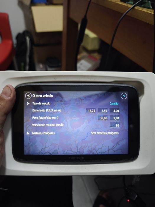 TomTom professional 6200 truck