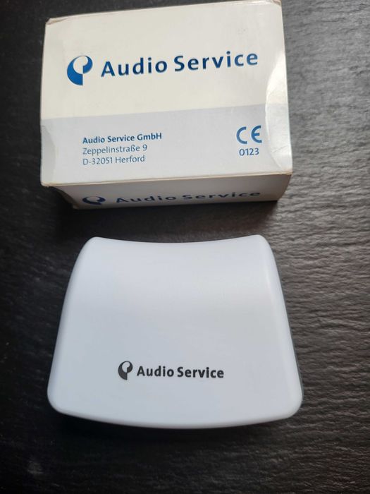 Aparat słuchowy zauszny.