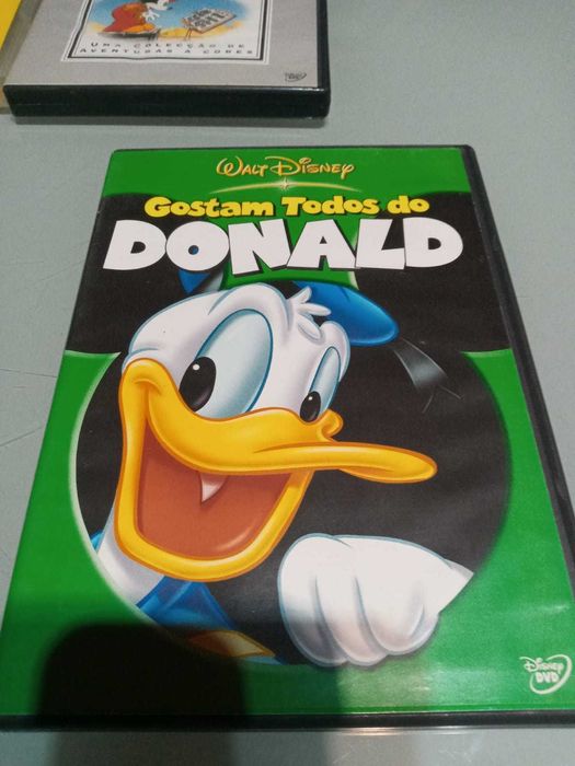 7 DVDs Disney em ótimo estado