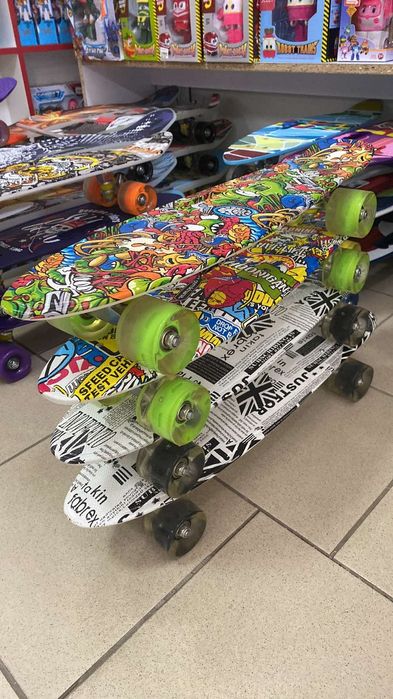 Детский скейт, детский пениборд, детский транспорт, купить пениборд.