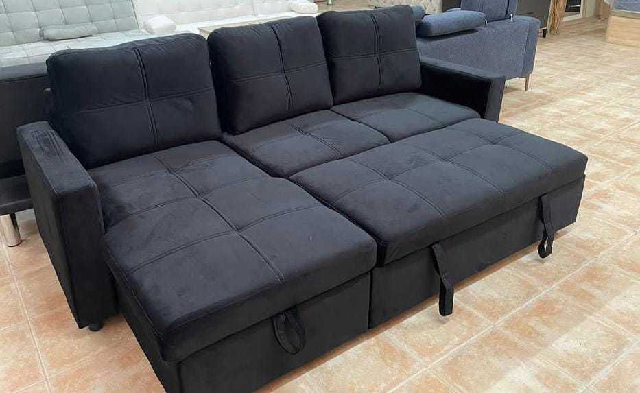 LIQUIDAMOS SOFAS CAMA COM BAU  NOVOS envio gratis paga na casa