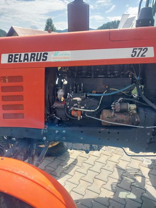 Belarus Mtz 572 sprowadzony 4 opony od nowosci 2tys mtg