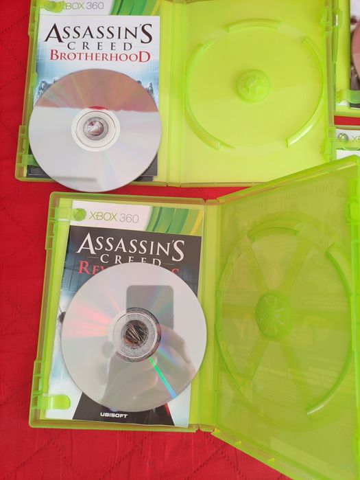 Zestaw gier assassin's Creed jak nowe  Xbox 360